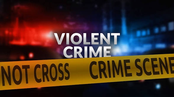 Violent crime scene investigation tape